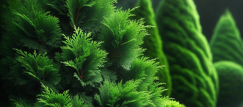 Thuja smaragd als Grundlage für Formschnitte