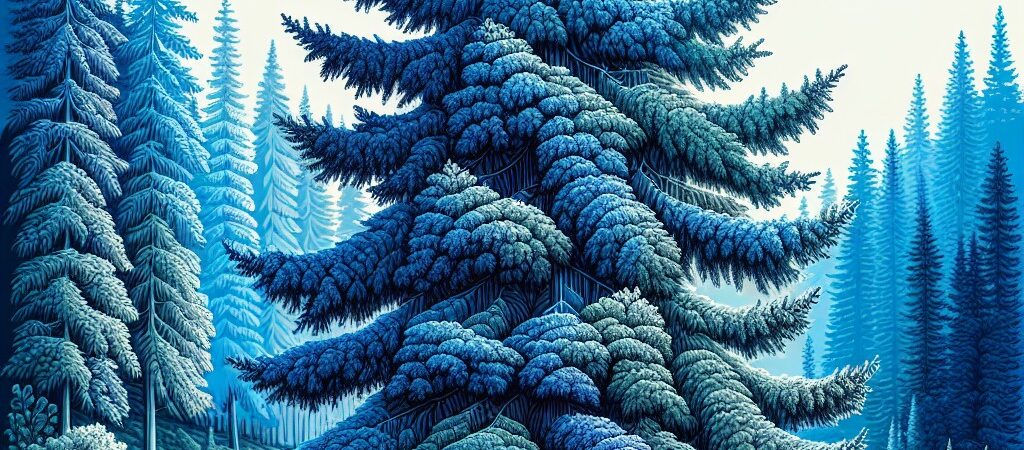 Was ist Blau Fichte?