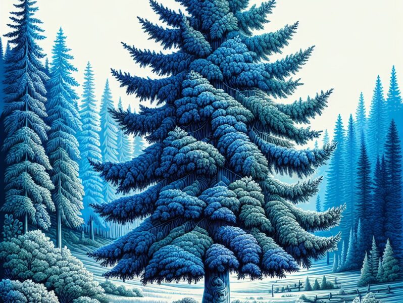 Was ist Blau Fichte?