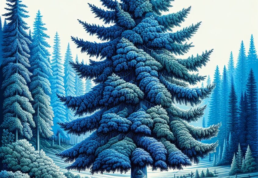 Was ist Blau Fichte?